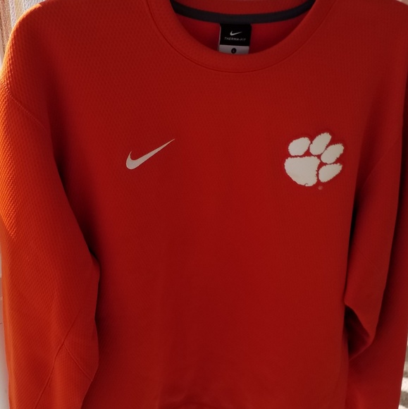 Nike Other - NIKE Men's Clemson Therma-Fit Sweatshirt